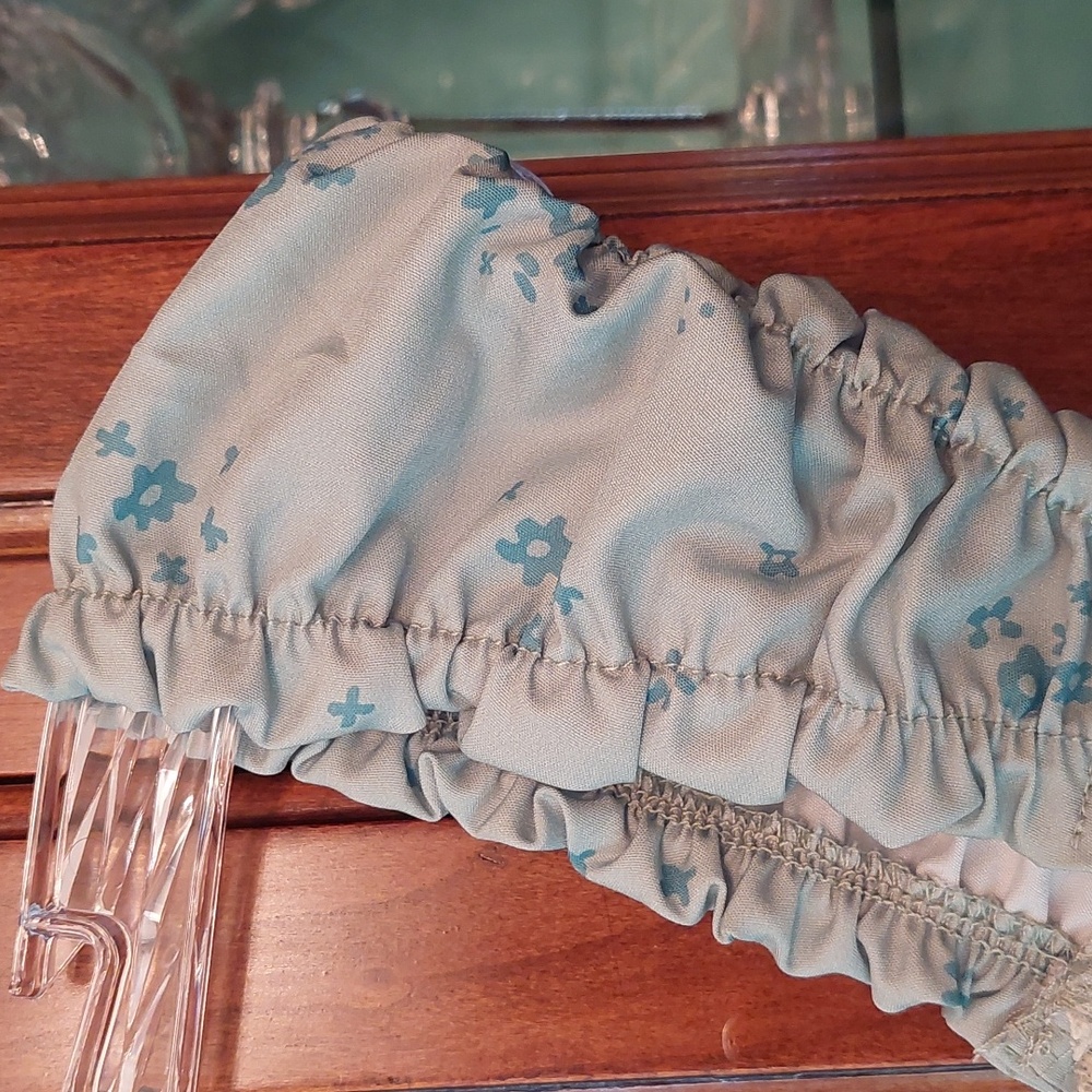 NWT! • Cider | Aqua satin dress |  M - Picture 9 of 12